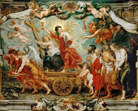 Triumph of Faith. (Allegory of the victory of Catholic faith over the Reformation). Creator: Rubens, Pieter Paul (1577-1640).