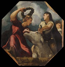The Rape of Europa, 1541-1542 . Creator: Tintoretto, Jacopo (1518-1594).