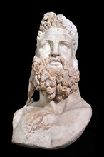 Bust of Jupiter, 1st century. Creator: Art of Ancient Rome, Classical sculpture  .