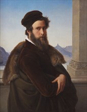 Bearded Man (Jacob Becker, called Becker von Worms), 1832. Creator: Schadow, Friedrich Wilhelm, von (1788-1862).