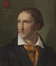 Portrait of Johann Gottfried Schadow (1764-1850), 1819. Creator: Schadow, Friedrich Wilhelm, von (1788-1862).