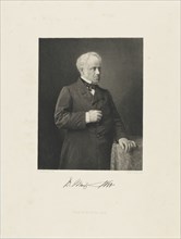 Portrait of Moritz Veit (1808-1864), ca 1860. Creator: Schieferdecker, Christian Karl August (1823-1878).