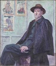 Portrait of Félix Fénéon , 1901. Creator: Luce, Maximilien (1858-1941).