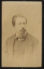 Portrait of the violinist and composer Henryk Wieniawski (1835-1880). Creator: Mieczkowski, Jan (1830-1889).