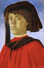 Portrait of a Young Man, ca 1470. Creator: Botticelli, Sandro (1445-1510).