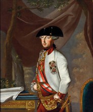 Portrait of Emperor Joseph II (1741-1790), ca 1770. Creator: Anonymous.