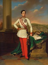 Portrait of Emperor Franz Joseph I of Austria, 1853. Creator: Klieber, Eduard (1803-1879).
