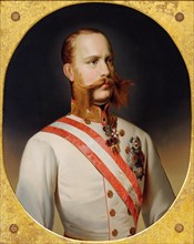 Portrait of Emperor Franz Joseph I of Austria, c. 1870. Creator: Anonymous.