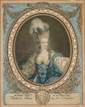 Portrait of Marie Antoinette (1755-1793), ? Second Half of the 18th cen.. Creator: Anonymous.