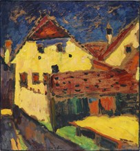 Yellow houses, 1909. Creator: Javlensky, Alexei, von (1864-1941).