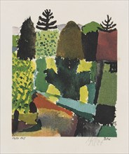 Park, 1914. Creator: Klee, Paul (1879-1940).
