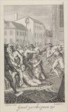 The massacres of La Glacière on 16-17 October 1791, 1793-1799. Creator: Riepenhausen, Ernst Ludwig (1762-1840).