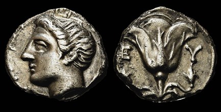 Memnon of Rhodes. Drachma, ca 350 BC. Creator: Numismatic, Ancient Coins  .