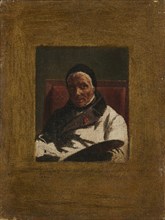 Portrait of François-Marius Granet (1775-1849), 1846. Creator: Cogniet, Léon (1794-1880).
