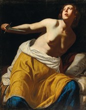 Lucretia, ca 1640-1645. Creator: Gentileschi, Artemisia (1598-1653).