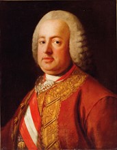 Portrait of Emperor Francis I of Austria (1708-1765), ca 1770. Creator: Anonymous.