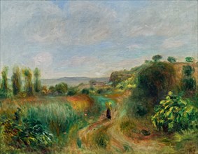 Paysage à Cagnes, c. 1898. Creator: Renoir, Pierre Auguste (1841-1919).