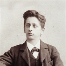 Portrait of the composer Alexander von Zemlinsky (1871-1942), c. 1900. Creator: Anonymous.