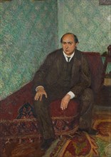 Portrait of Arnold Schönberg, c. 1907. Creator: Gerstl, Richard (1883-1908).