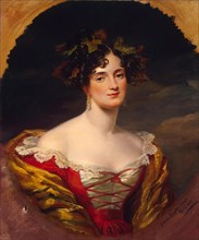 Portrait of Countess Sofia Kisseleff (1801-1875), née Potocka, 1831. Creator: Hayter, Sir George (1792-1871).
