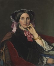 Portrait of madame Caroline Gonse , 1852. Creator: Ingres, Jean Auguste Dominique (1780-1867).