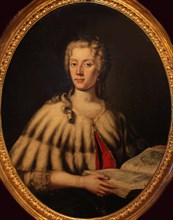 Portrait of Laura Bassi (1711-1778) , Mid of the 18th cen.. Creator: Vandi, Carlo (?-1768).