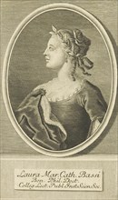 Portrait of Laura Bassi (1711-1778) , 1738. Creator: Anonymous.