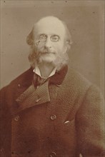 Portrait of Jacques Offenbach (1819-1880), 1870. Creator: Nadar, Gaspard-Félix (1820-1910).