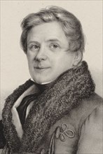 Portrait of the pianist and composer Franz Hünten (1793-1878), 1835. Creator: Van Geel, Pierre Corneille (1796-1836).