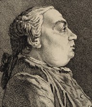Portrait of the composer Niccolò Jommelli (1714-1774). Creator: La Live de Jully, Ange Laurent (1725-1779).