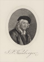 Portrait of the Composer Johann Philipp Kirnberger (1721-1783). Creator: Bollinger, Friedrich Wilhelm (1777-1825).