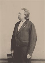 Portrait of the organist and composer Edmund Kretschmer (1830-1908). Creator: Höffert (1832-1903).