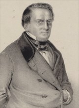 Portrait of the Composer Franz Lachner (1803-1890) , 1850. Creator: Anonymous.