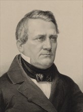 Portrait of the Composer Franz Lachner (1803-1890) , 1850. Creator: Schultheiss, Albrecht Fürchtegott (1823-1909).
