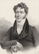 Portrait of the violinist and composer Charles Philippe Lafont (1781-1839). Creator: Constans, Charles (1778-1847).
