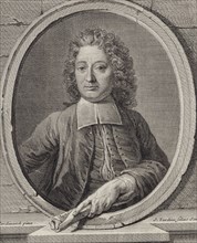 Portrait of the Composer Jean-François Lallouette (1651-1728). Creator: Tardieu, Jacques-Nicolas (1716-1791).