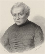 Portrait of the composer Louis Lambillotte (1797-1855). Creator: Jacott, Jean Julien (1812-1894).