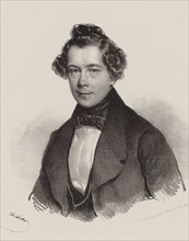 Portrait of the Composer Joseph Lanner (1801-1843) , 1830. Creator: Kriehuber, Josef (1800-1876).