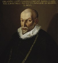 Portrait of the composer Roland de Lassus (1532-1594). Creator: Anonymous.
