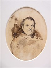 Portrait of Honoré de Balzac (1799-1850), c. 1829. Creator: Devéria, Achille (1800-1857).