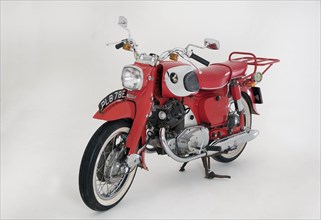 1967 Honda C77 motorcycle. Creator: Unknown.