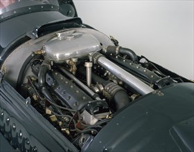 1950 BRM V16 engine. Creator: Unknown.