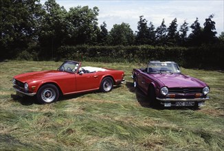 1968 & 1974 Triumph TR6. Creator: Unknown.