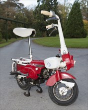 1975 Carnielli fold-up moped. Creator: Unknown.