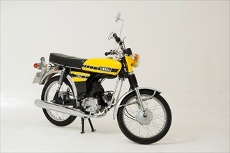 1987 Yamaha FS1E moped. Creator: Unknown.