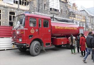 Fire Engine Shimla Himachal Pradesh, India. Creator: Unknown.