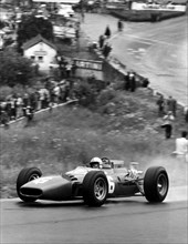 Ferrari V12, John Surtees 1966 Belgian Grand Prix. Creator: Unknown.