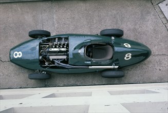 1958 Vanwall viewed from above. Creator: Unknown.