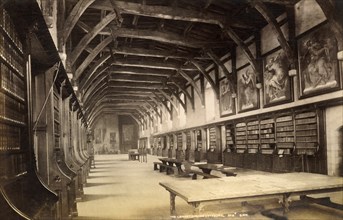 'The Library, Durham Cathedral', 1893. Creator: Unknown.