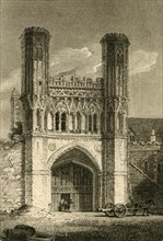 'St. Augustine's Gate, (Canterbury) Kent', 1802.  Creator: Samuel Rawle.